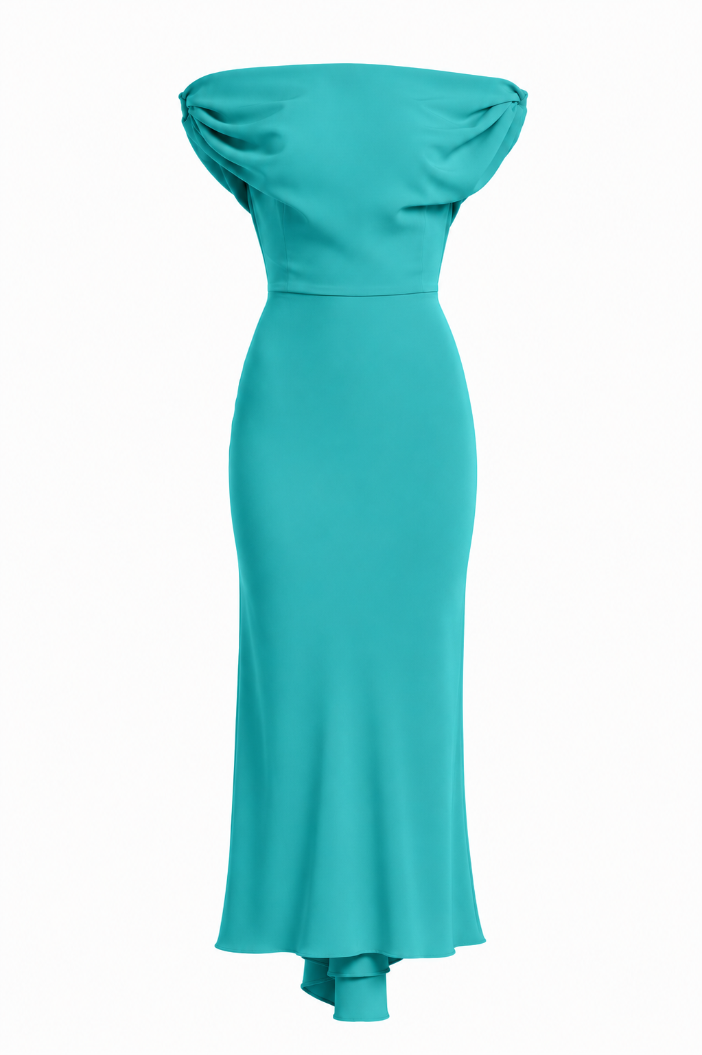 Sylvie Midi Dress In Turquoise – Rhea Costa