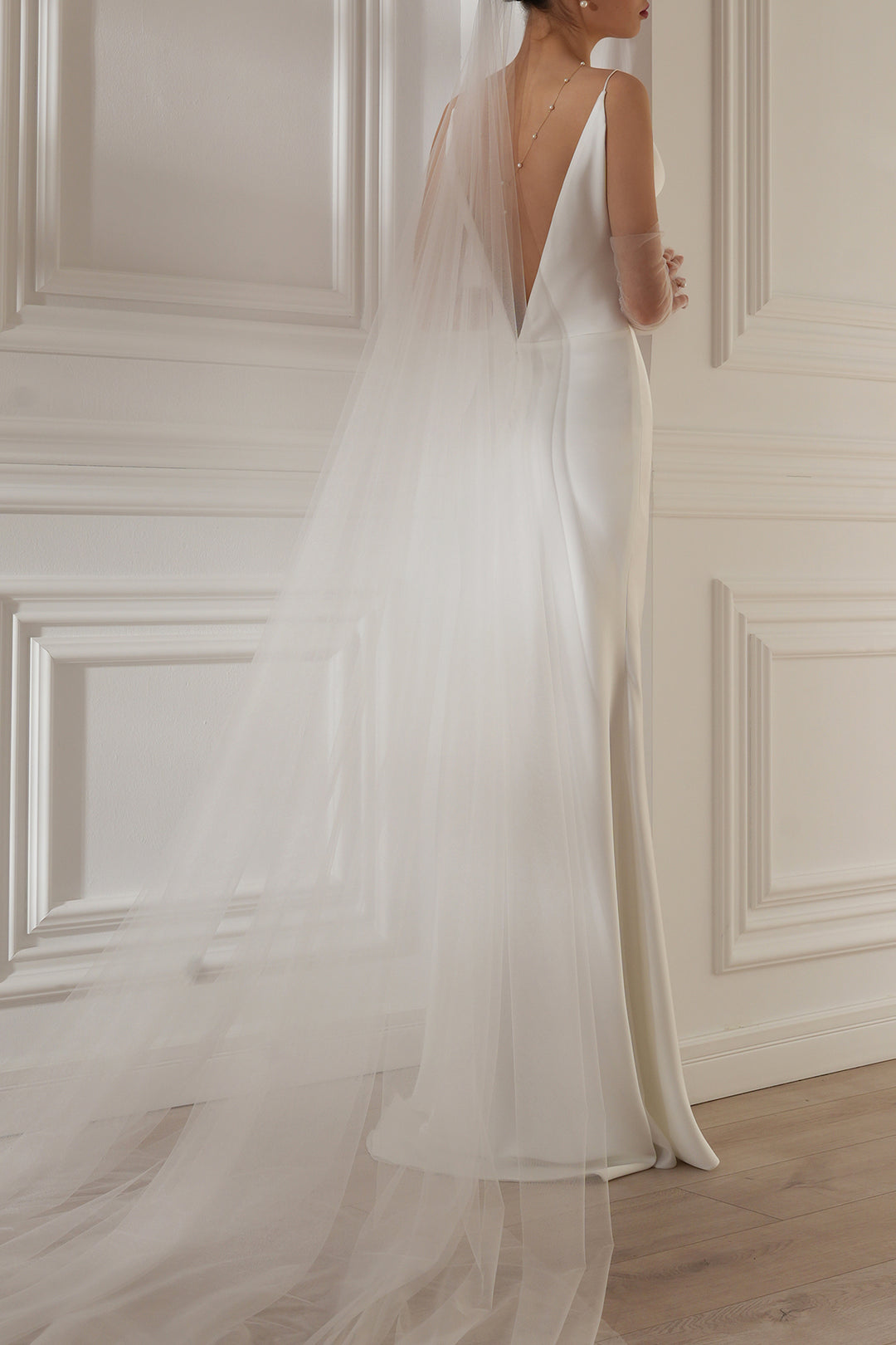 Paloma Slip Dress In Ivory