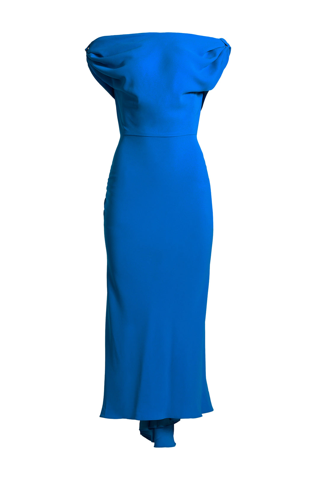 Sylvie Midi Dress In Electric-Blue – Rhea Costa