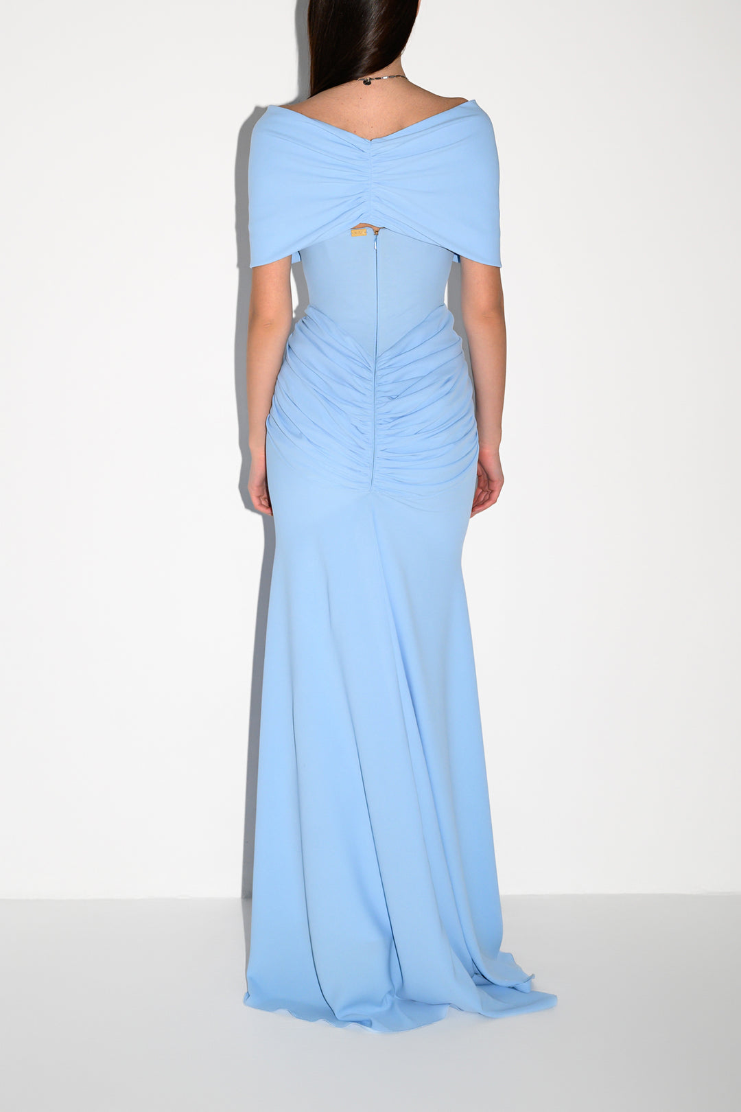 Dalila Dress In Sky-Blue