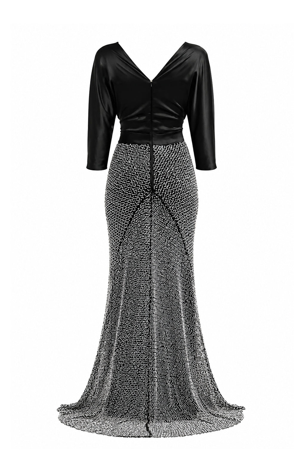 Vivienne Dress In Black-Silver