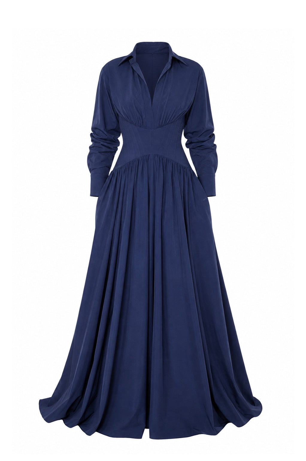 Celeste Dress In Midnight-Blue
