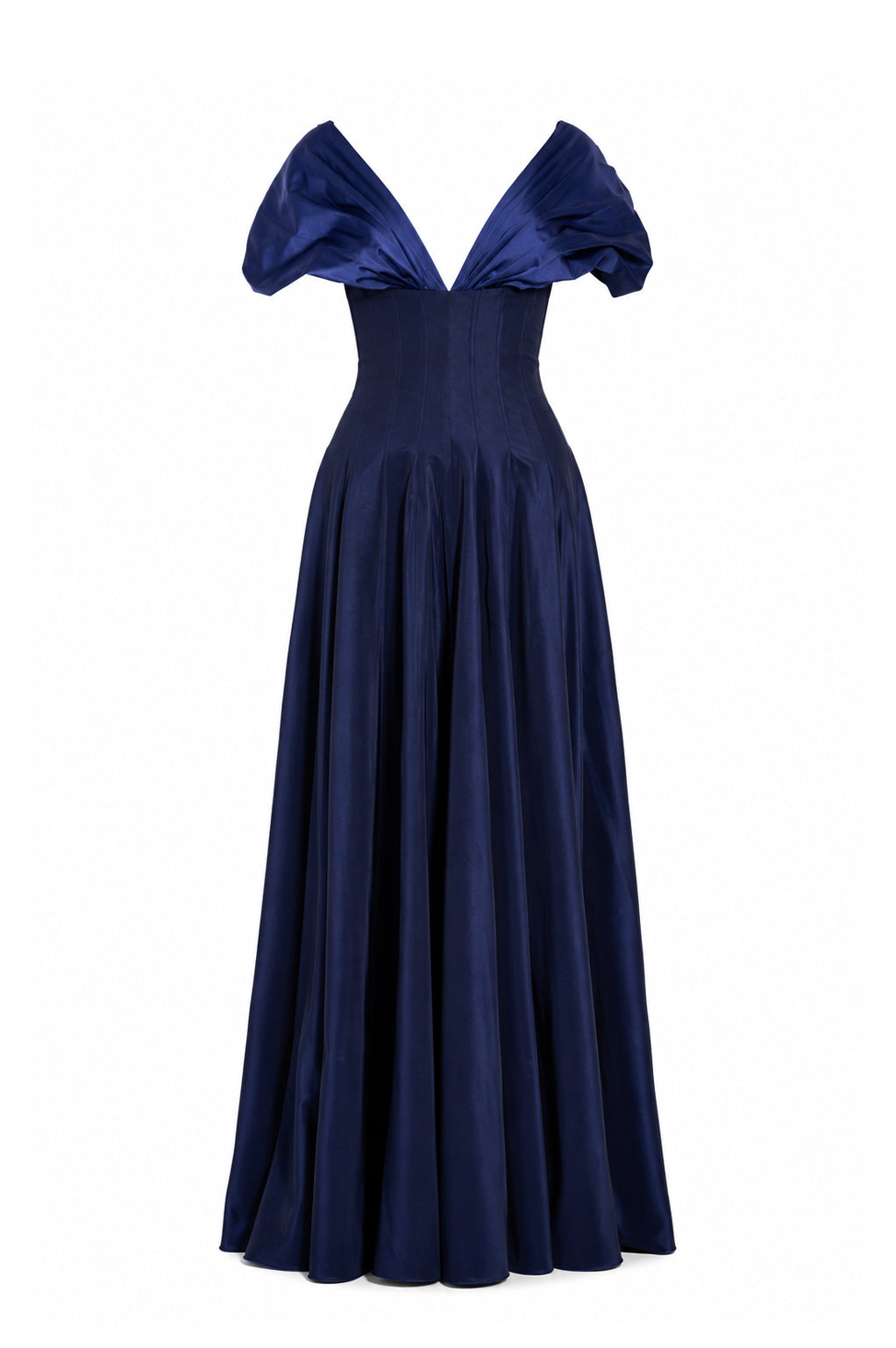 Lillian Dress In Midnight-Blue