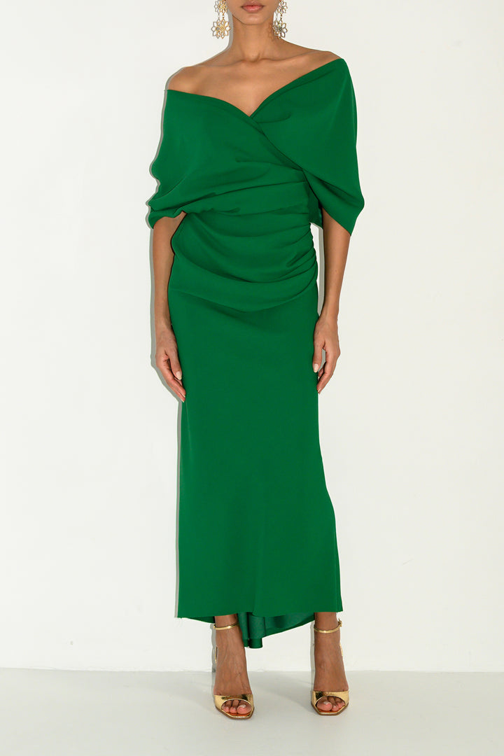 Camille Dress In Fresh-Green