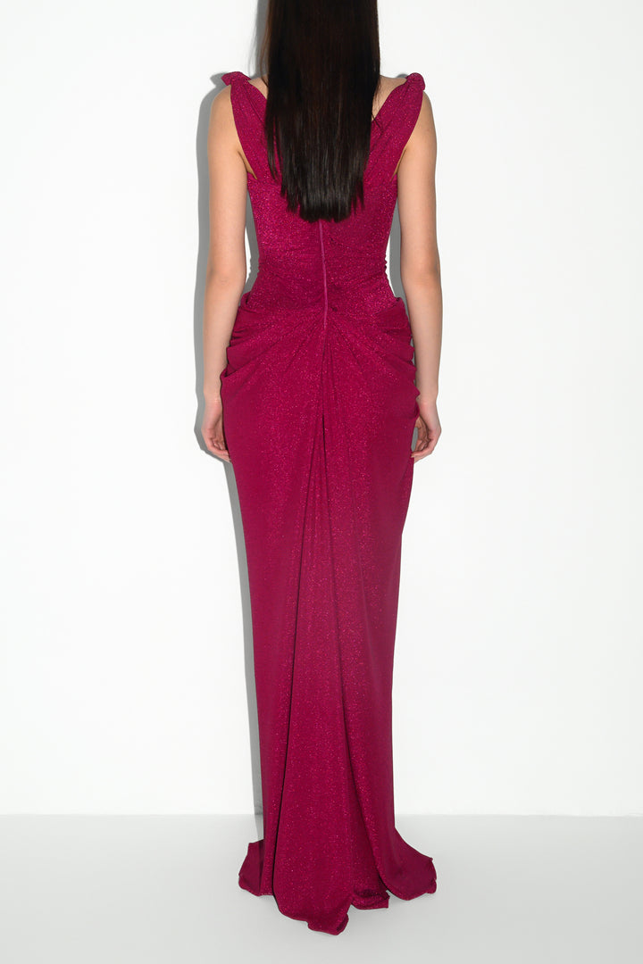 Layla Dress In Magenta