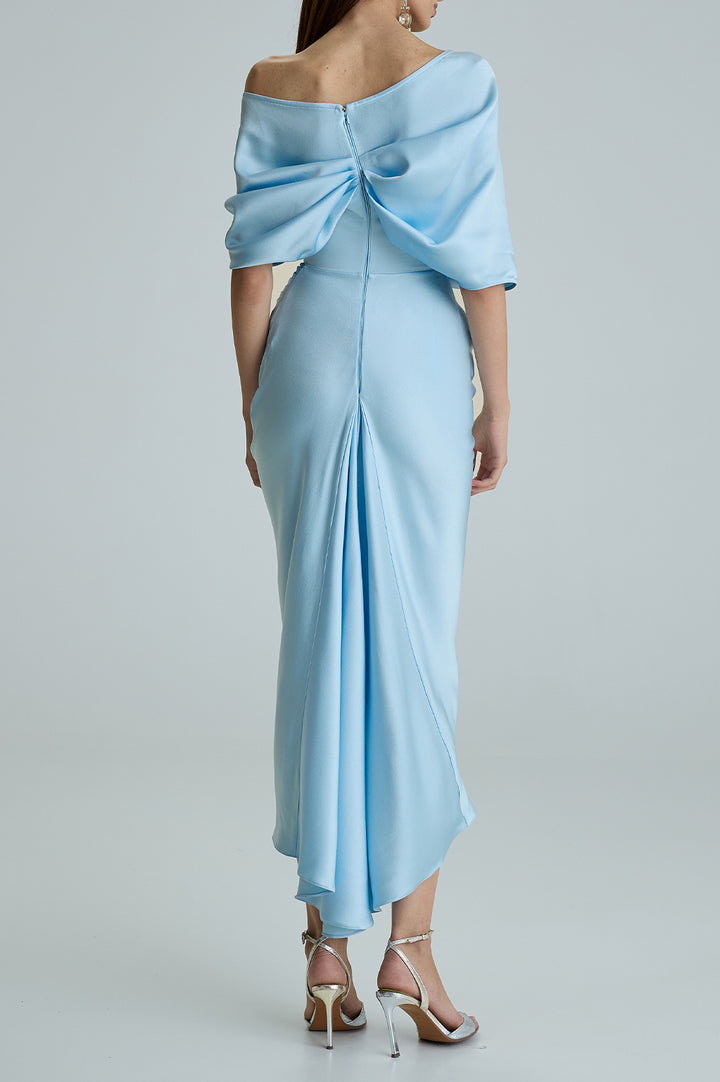Camille Dress In Baby-Blue