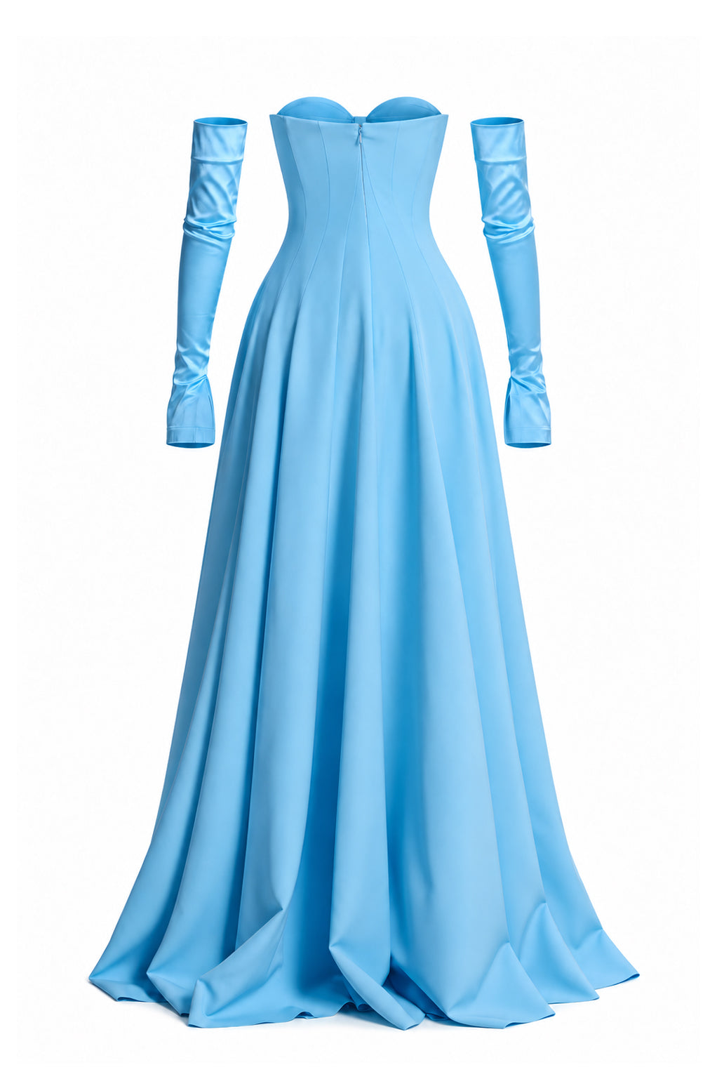 Anastasia Dress In Arctic-Blue