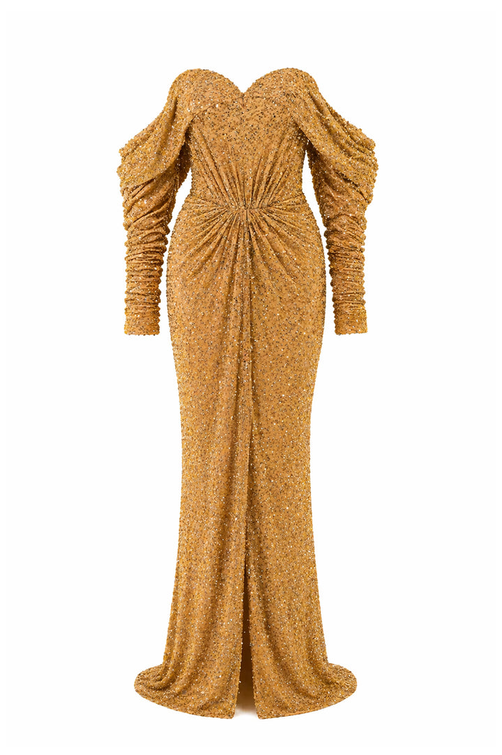 Ammuri Dress In Gold