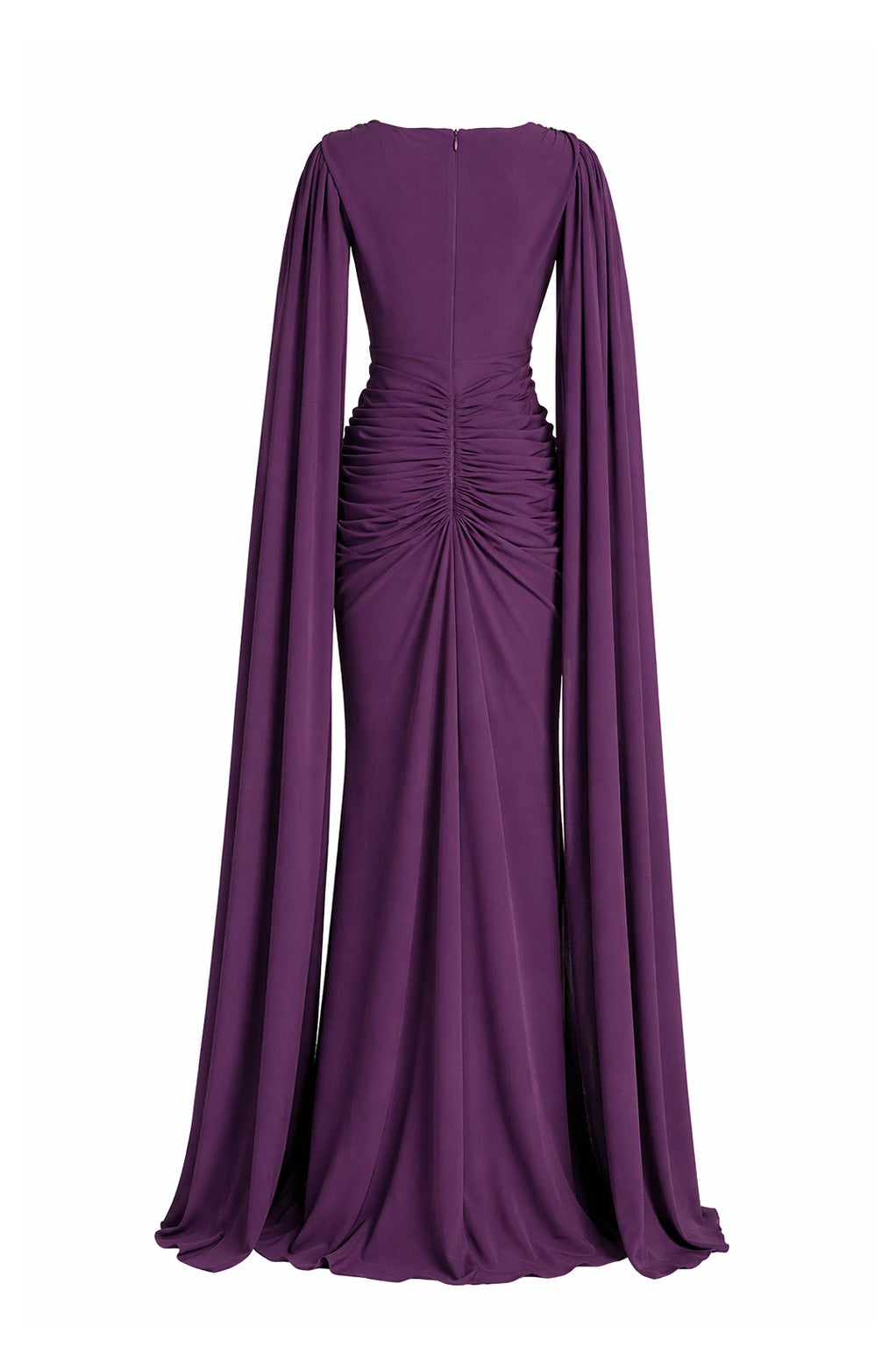 Evelyn Dress In Plum
