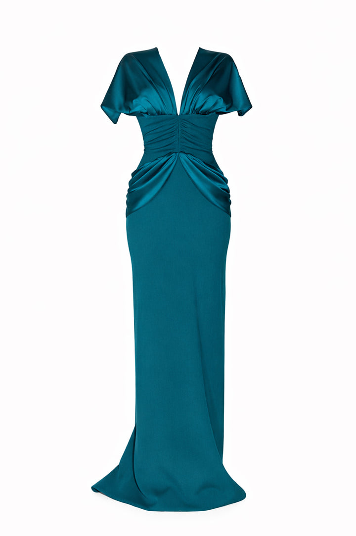 Jouri Dress In Petrol