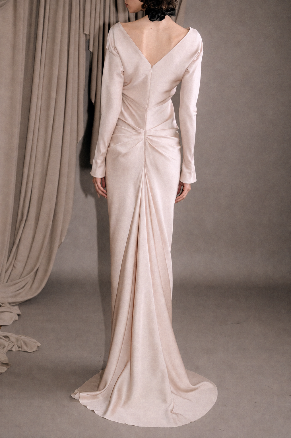 Kalsa Long Dress In Pearl