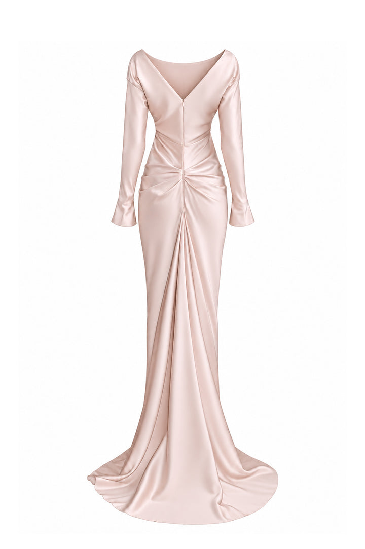 Kalsa Long Dress In Pearl