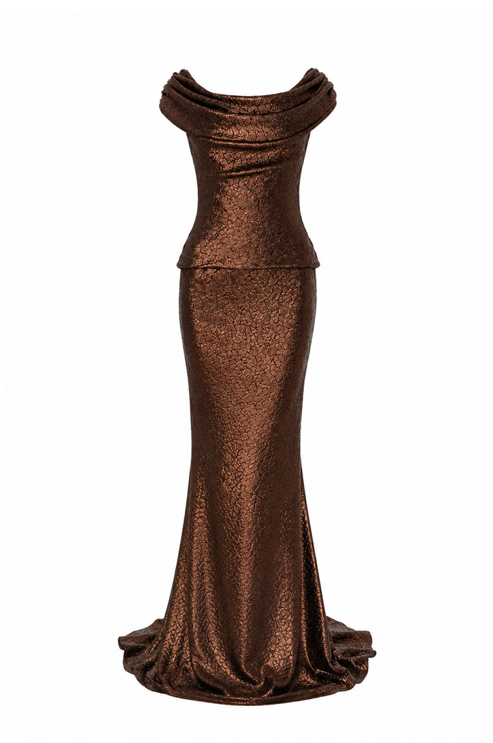 Rania Dress In Bronze