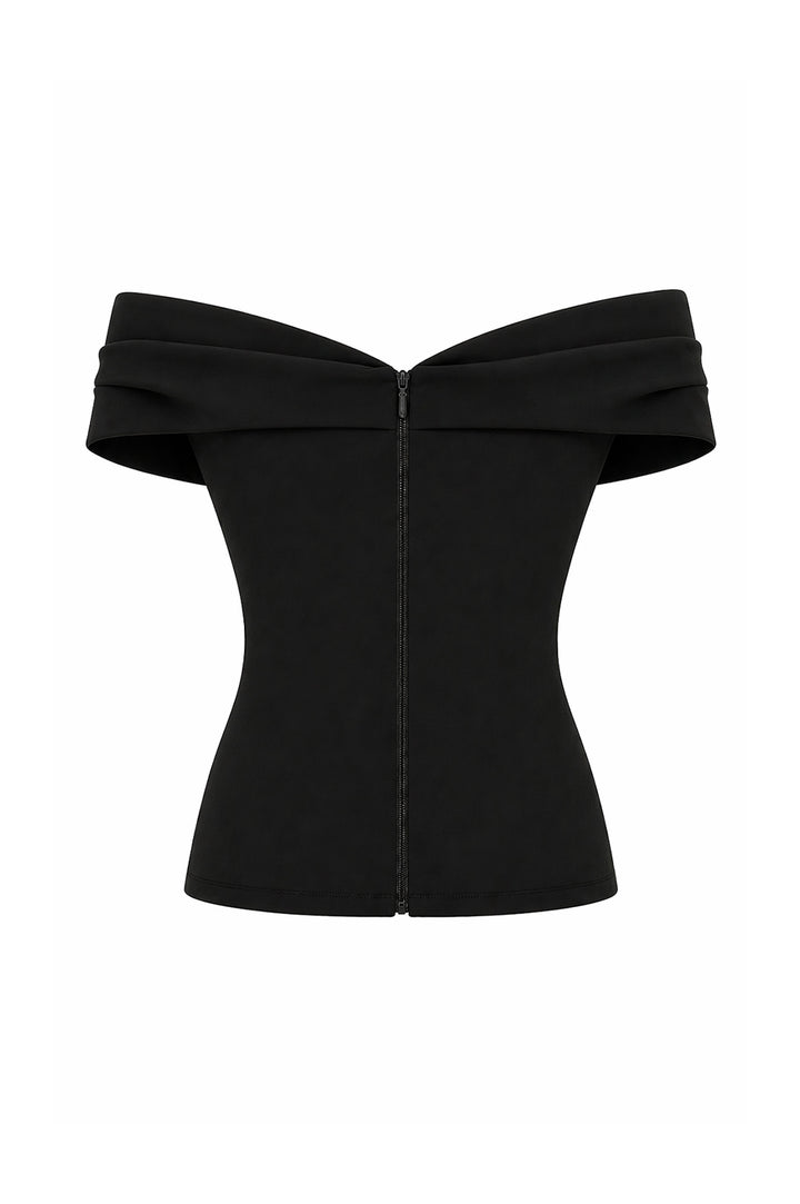 Siri Top In Black