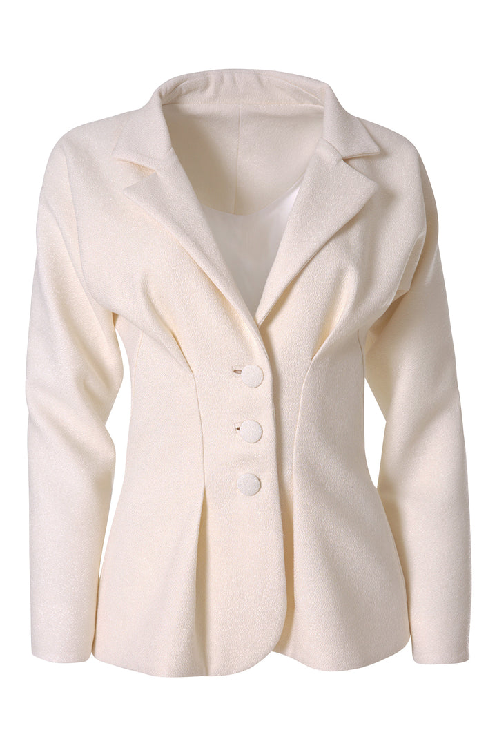 Structured Jacket In Cream