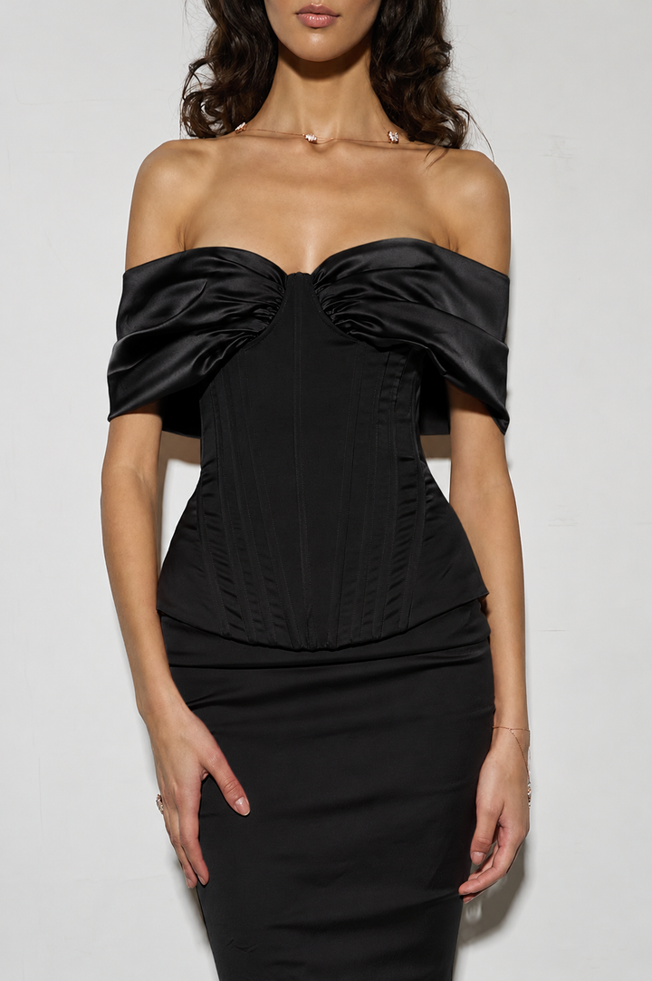 Dalila Top In Black