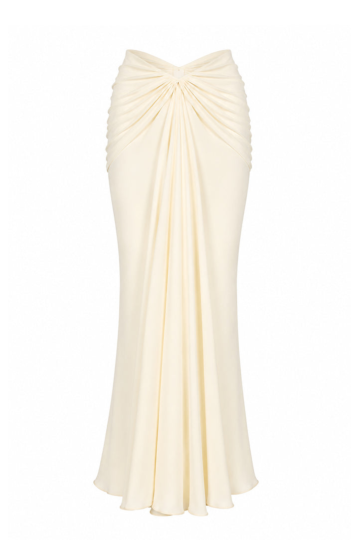 Blanca Long Skirt In Cream
