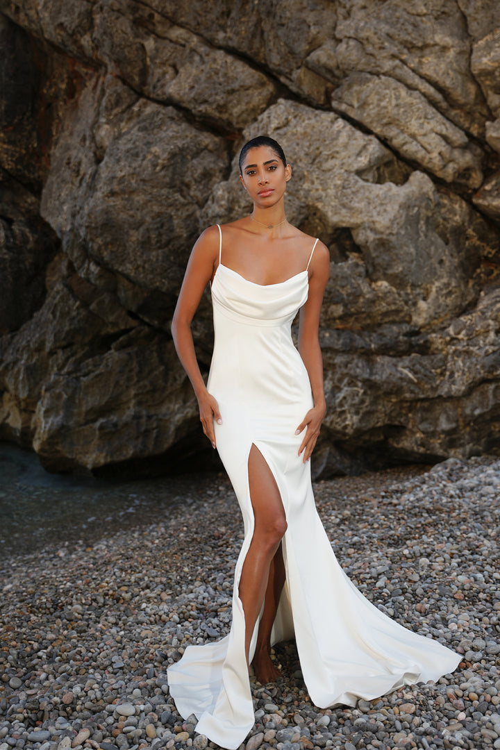 Ronna Dress in Ivory