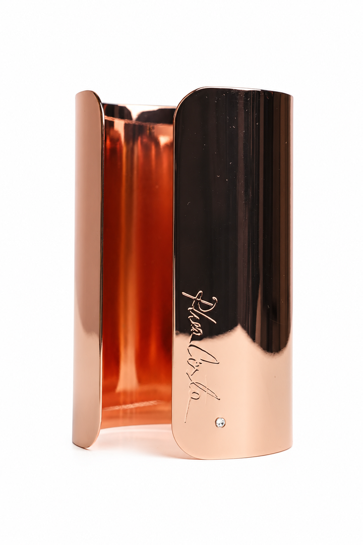 Xenis Cuff Bracelet In Rose Gold-Plated