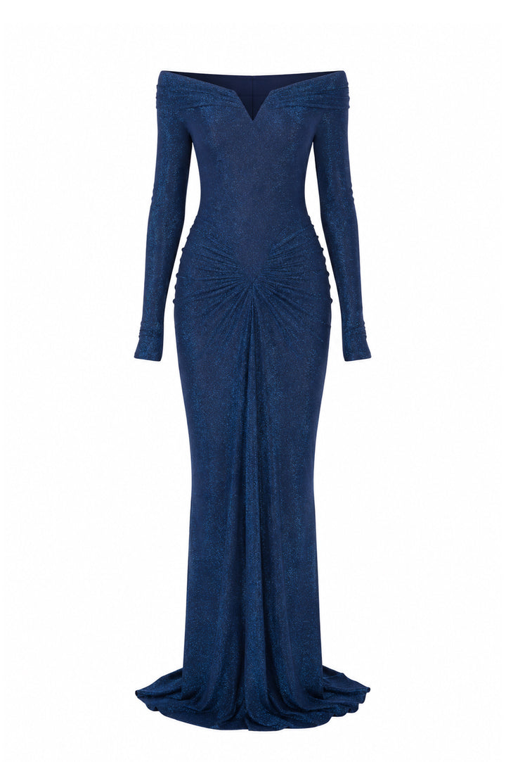 Anita Dress In Midnight Blue