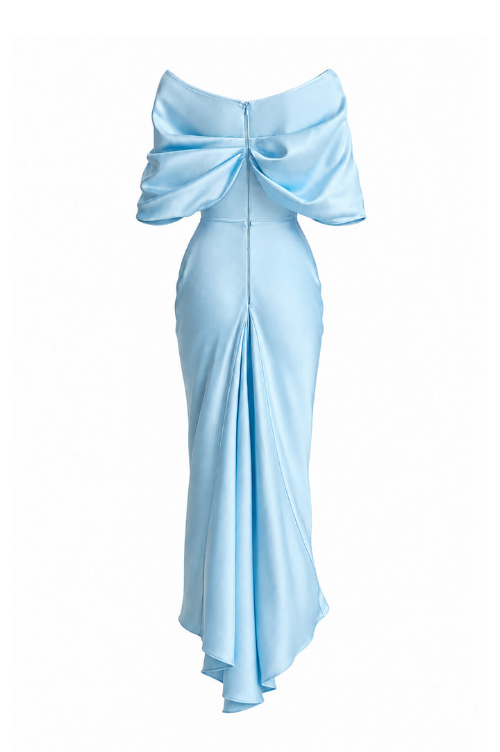 Camille Dress In Baby-Blue