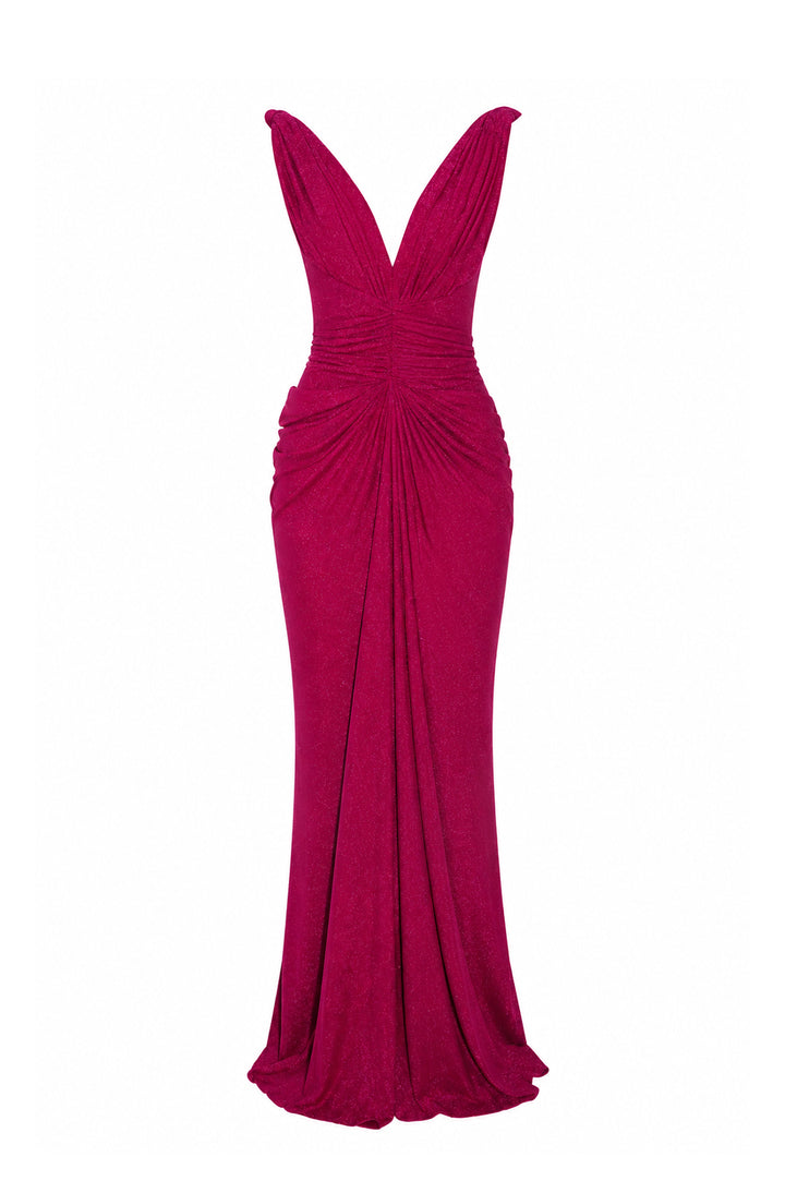 Layla Dress In Magenta