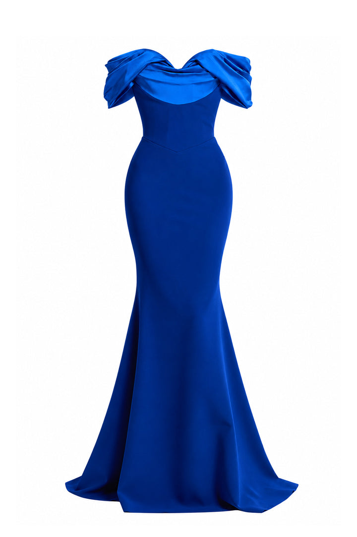 North Long Dress In Cobalt