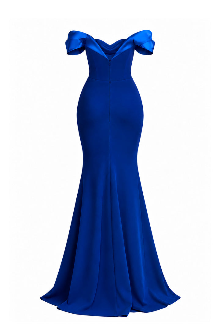 North Long Dress In Cobalt