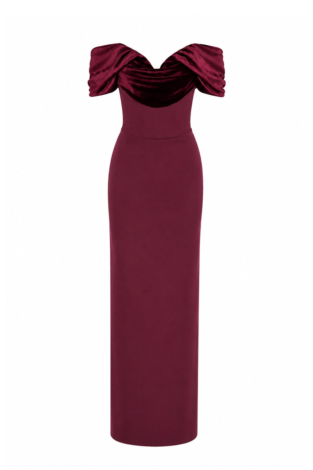 North Dress In Dark Currant