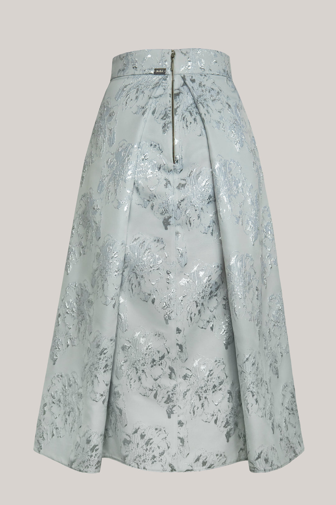 Jasmine Brocade Skirt In White